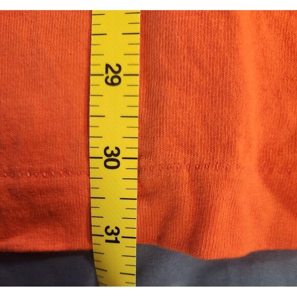 Halloween‎ T-Shirt Adult XL Orange Fruit Of The Loom Pumpkin Face Single Stitch - Picture 8 of 8